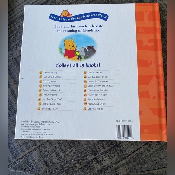 Walt Disney Winnie the Pooh Lot of 3 Vintage Books - Picture 10 of 15